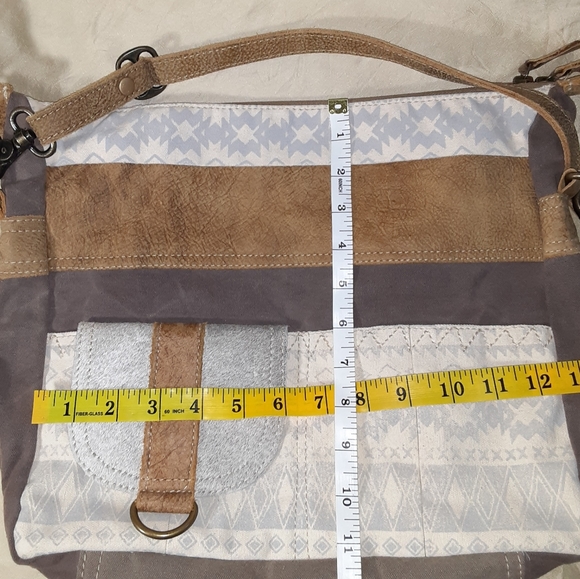 NWT Myra Bag Tribe Strip Shoulder Crossbody  bag - Picture 4 of 12